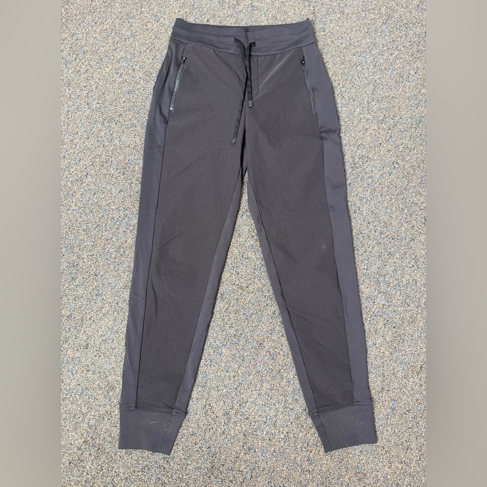 Athleta Headlands Hybrid Trek Jogger Pants‎ Size 0 Black Yoga Running - Picture 2 of 10